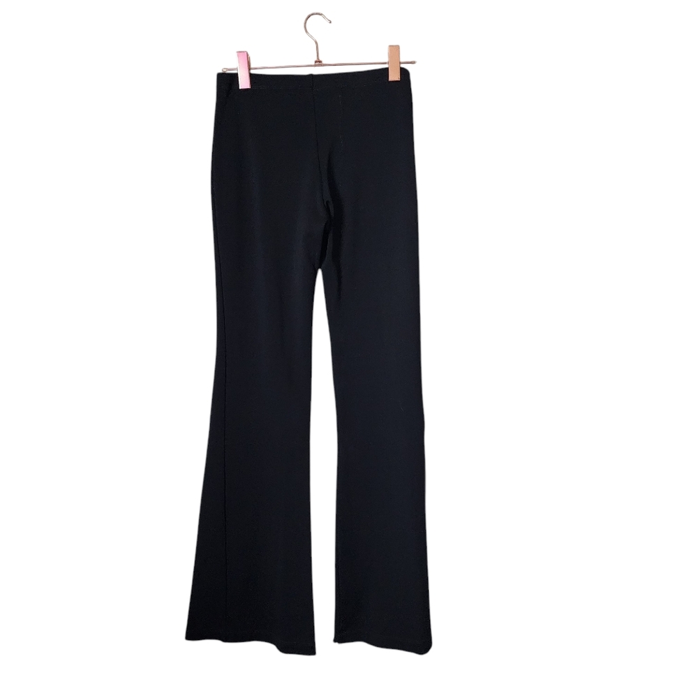 BETSEY JOHNSON x VINTAGE 90's black flare pull on‎ pants size M